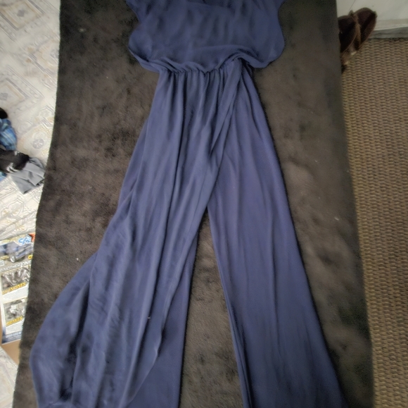 Last tango jumpsuit with chiffon overlay - Picture 4 of 5